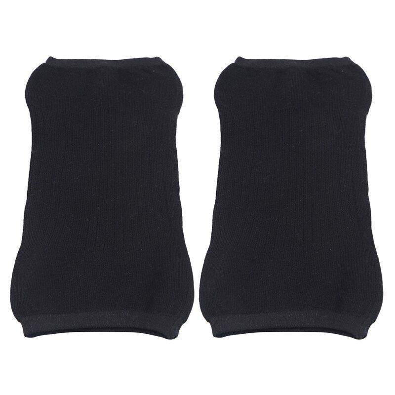 Knæbeskyttelse i kashmir - sort