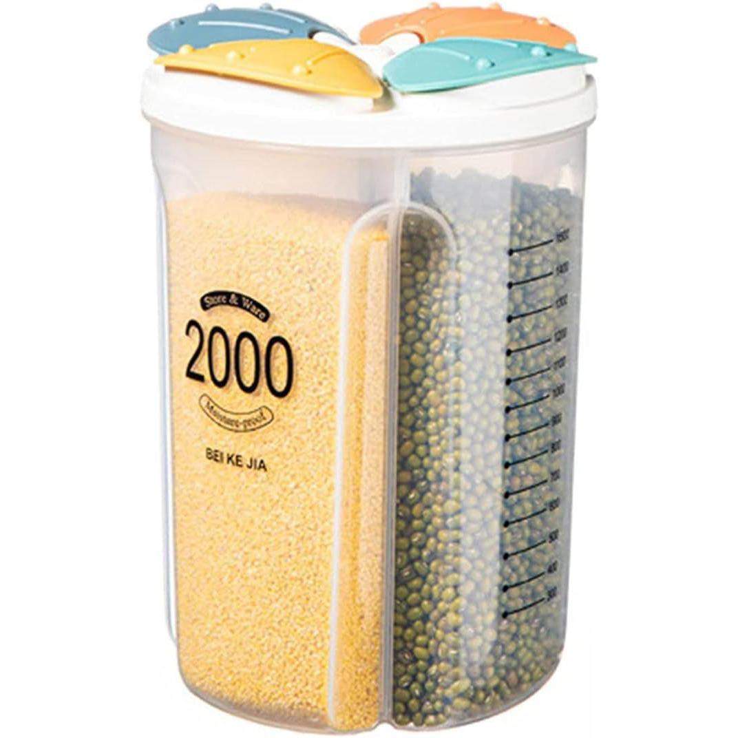 Behållare för Torrvaror - 6 Fack - Roterande 360° | Hem & Hobby - Hem & Hushåll - Kök - Köksredskap - Övriga Köksredskap | Pryloteket