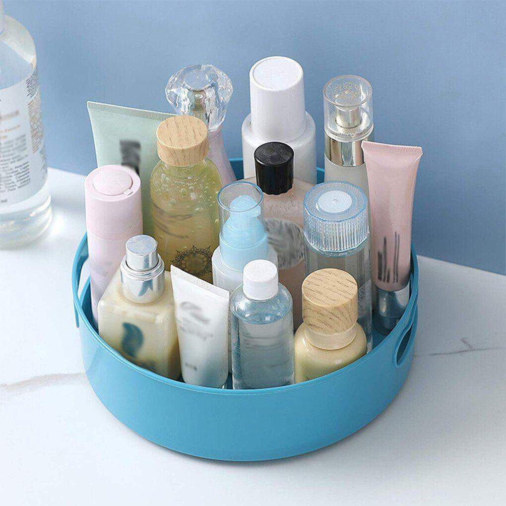 Roterende opbevaringsbakke - blå