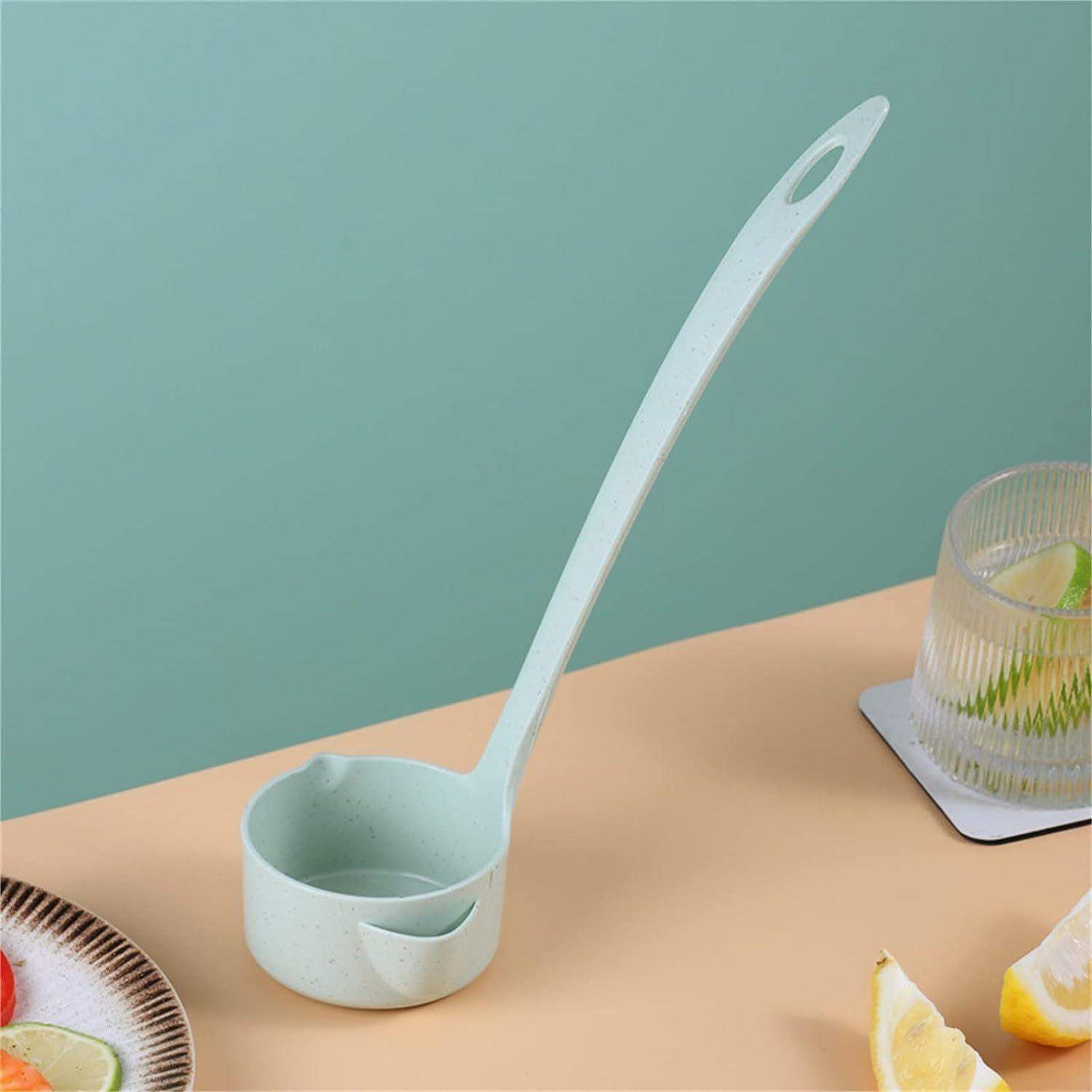 Olieudskiller - ske - nedbrydelig plast - grøn