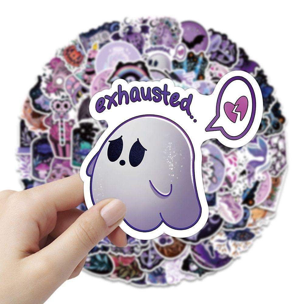 Klistermærker - Halloween - 100 stk