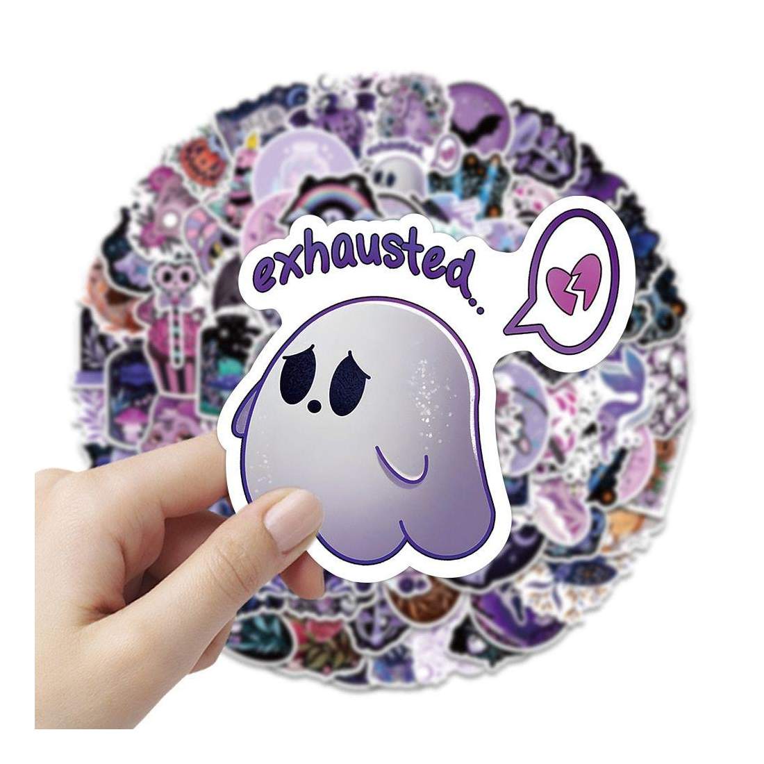 Klistermärken - Halloween - 100 st | Leksaker & Spel - Leksaker - Rittillbehör & Pyssel - Klistermärken | Pryloteket