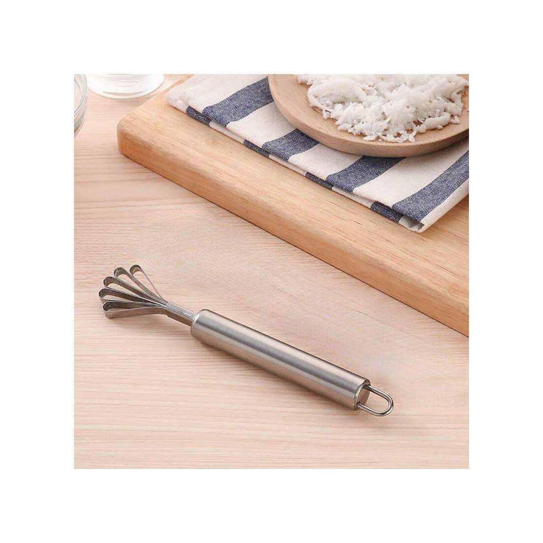 Redskap för Kokosnötkött - Rostfritt Stål