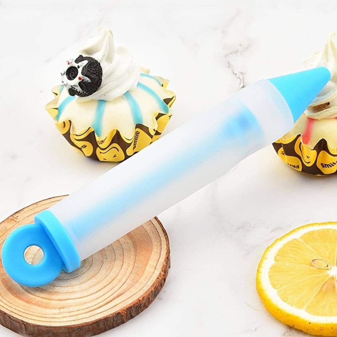 Dekorationspenna för Tårtor - 4 Munstycken | Hem & Hobby - Hem & Hushåll - Kök - Köksredskap - Övriga Köksredskap | Pryloteket