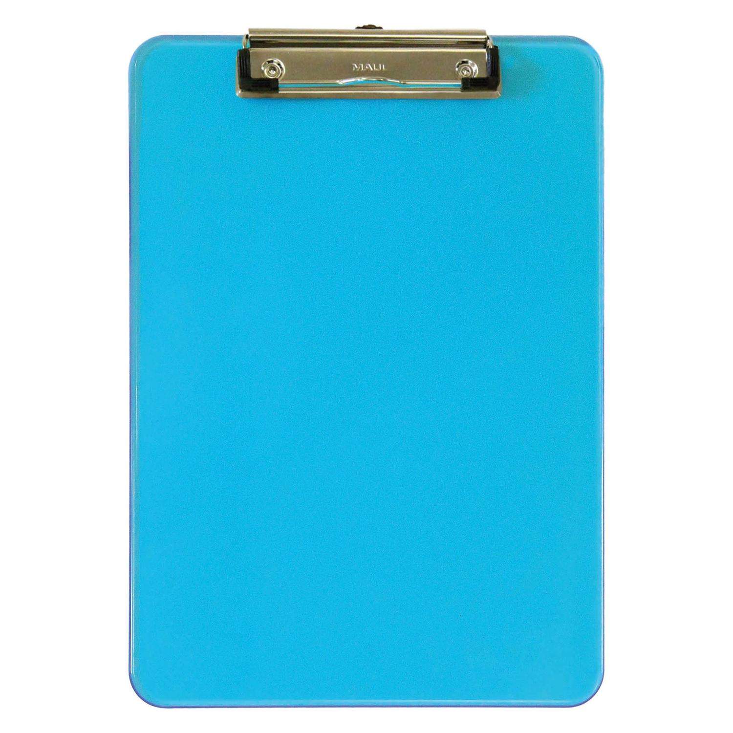 Udklipsholder af plastik - blå