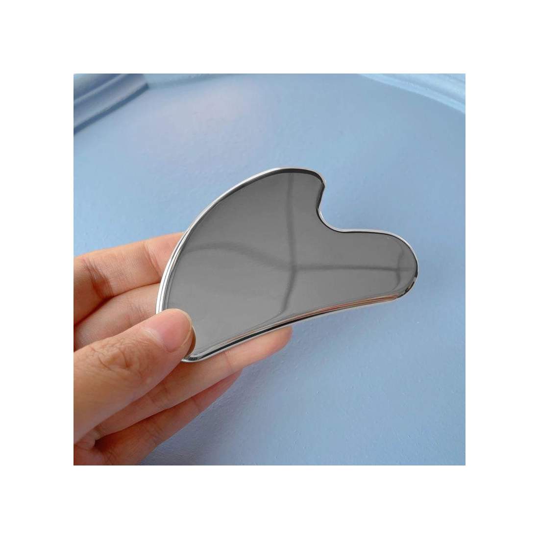 Massagesten för Ansiktet - Rostfritt Stål | Hälsa & Skönhet - Personvård - Massage | Pryloteket