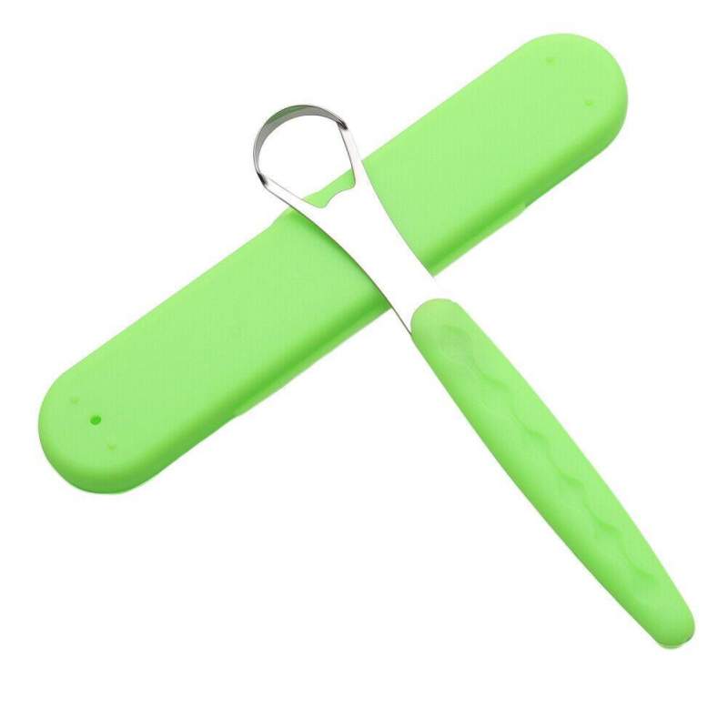 Tongue scraper with case eStore