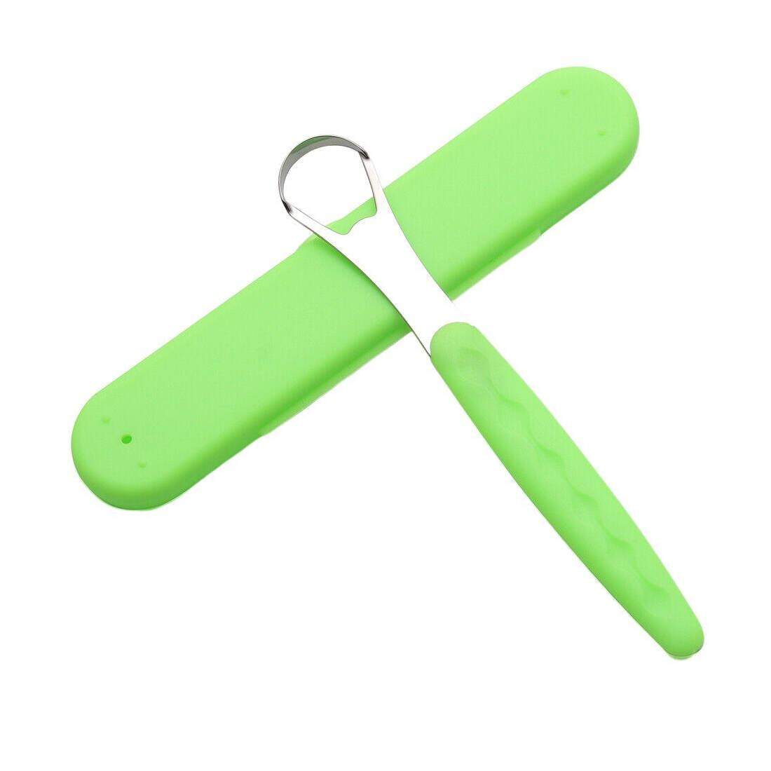 Tungeskraber med etui