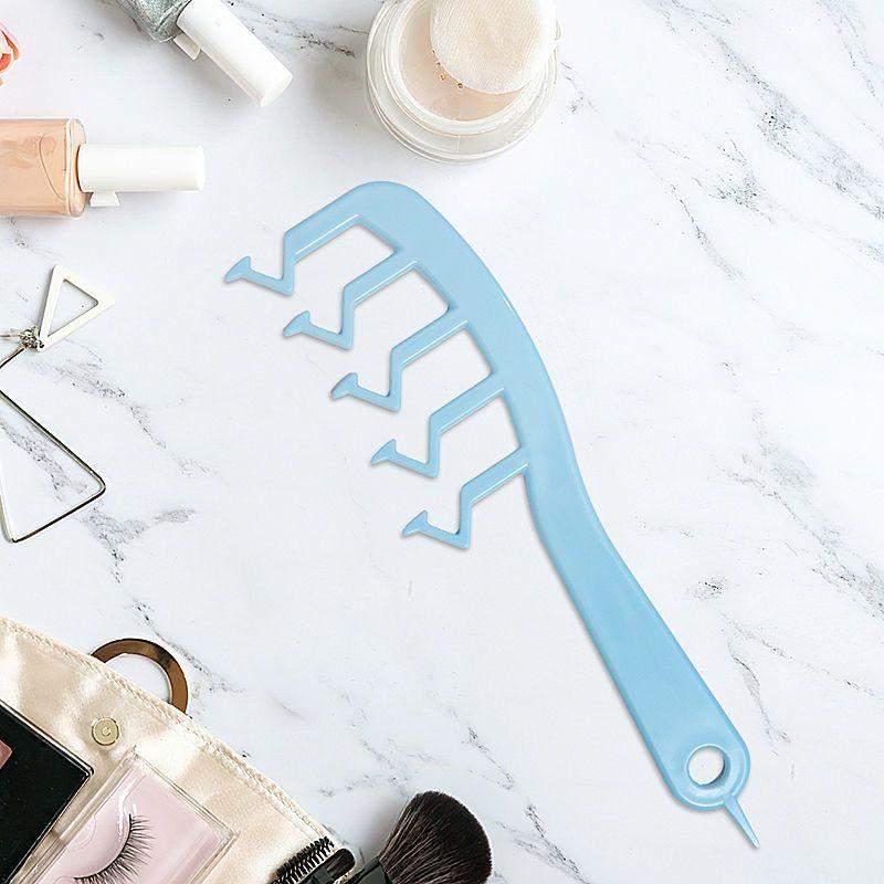 Sininen kampa - zick zack -jalat