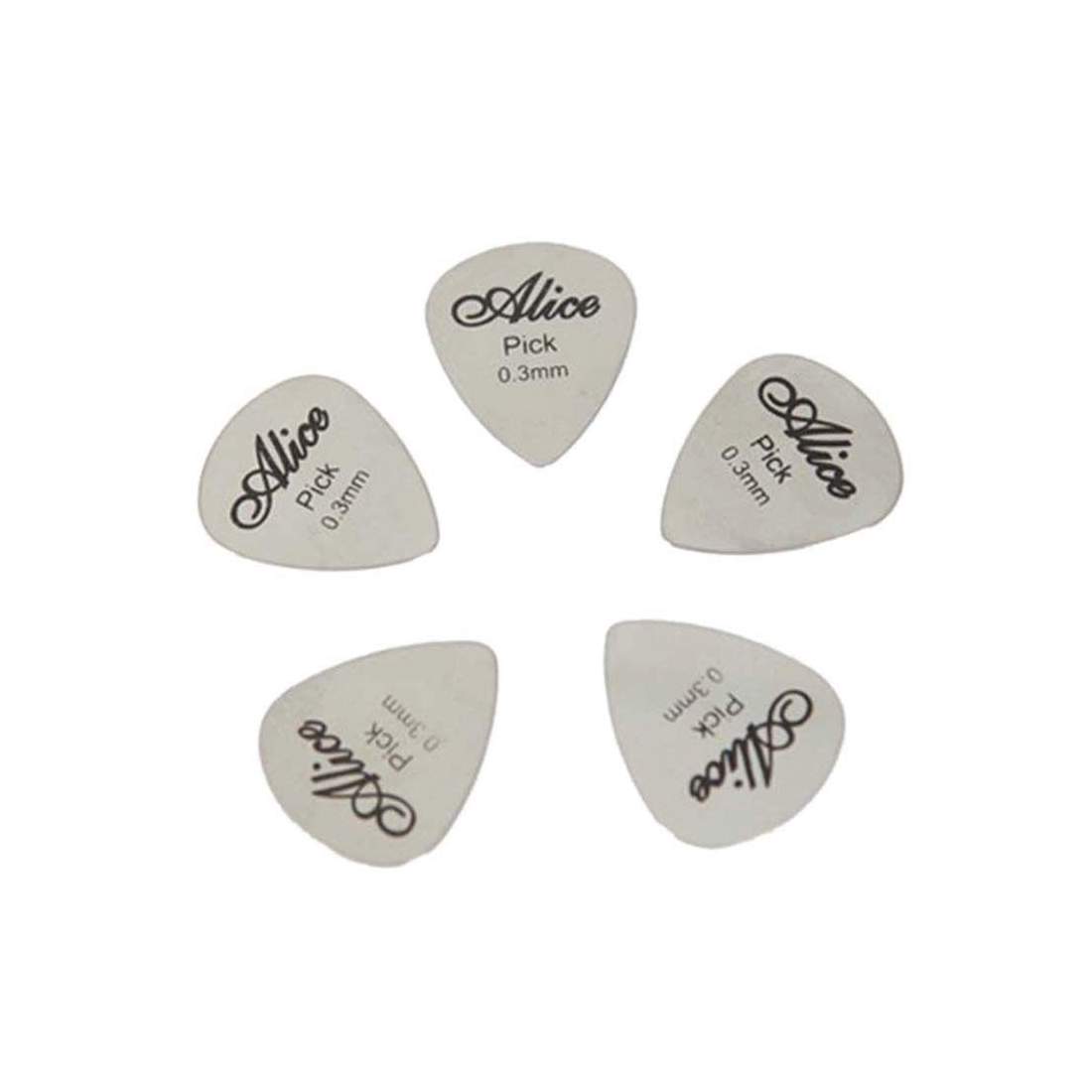 Plektrum av Rostfritt Stål - 10 st - 3 mm | Hem & Hobby - Musikinstrument & Tillbehör - Gitarr - Plektrum | Pryloteket