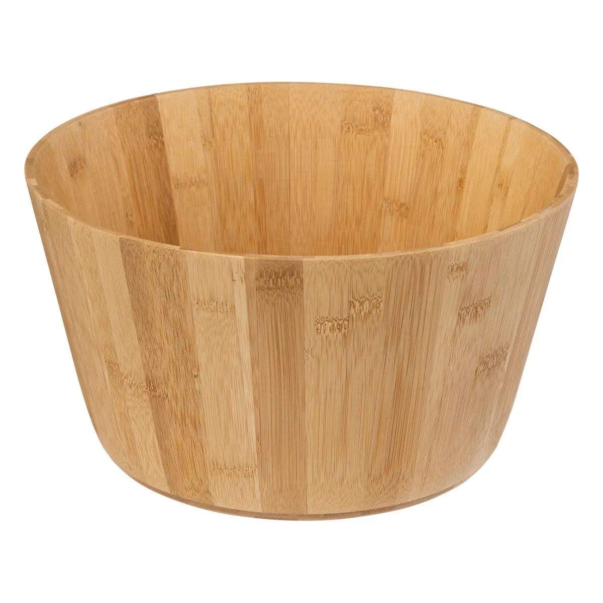Salatskål i bambus - 30 cm