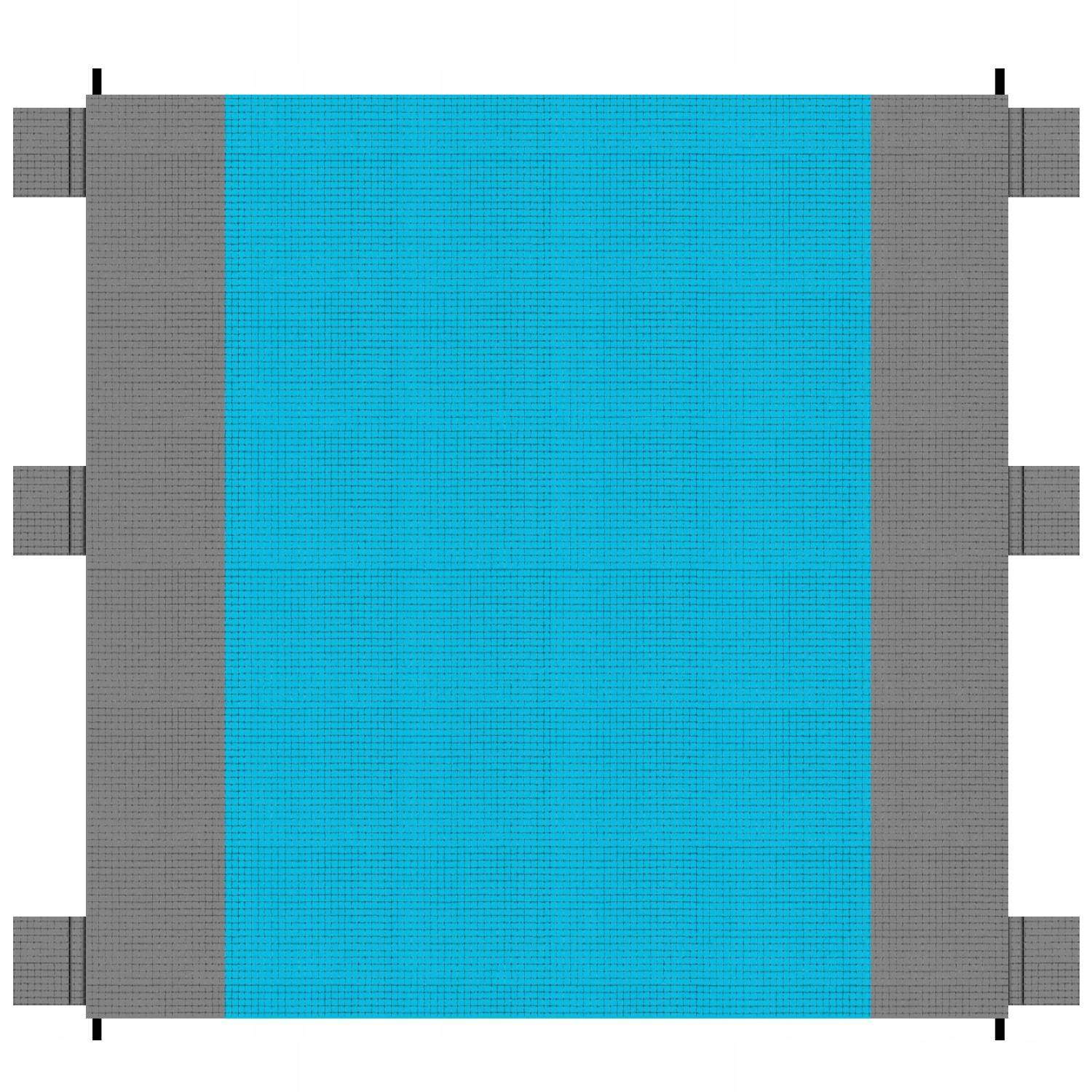 XXL Strand- og Picnicmåtte Vandtæt og Stabil
