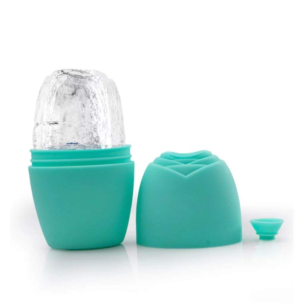 Massageværktøj til ansigt - isbehandling - grøn