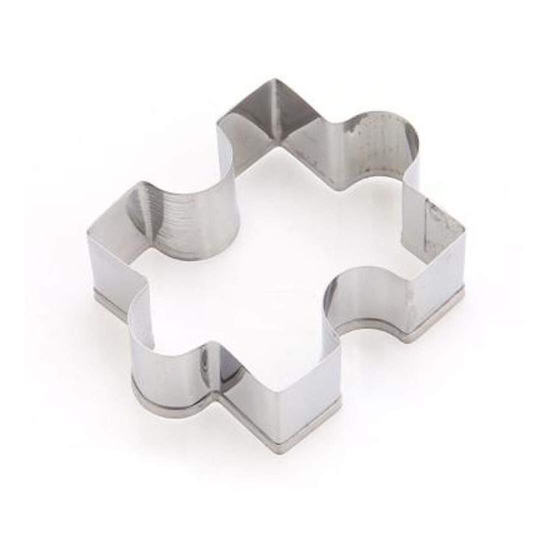 Småkaksform av Rostfritt Stål - Pusselbit - 10 pack | Hem & Hobby - Hem & Hushåll - Kök - Köksredskap - Övriga Köksredskap | Pryloteket