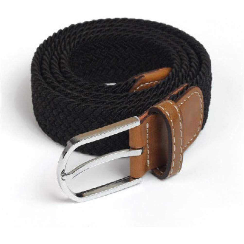 Flettet Firkant - Sort - Unisex - 105 cm