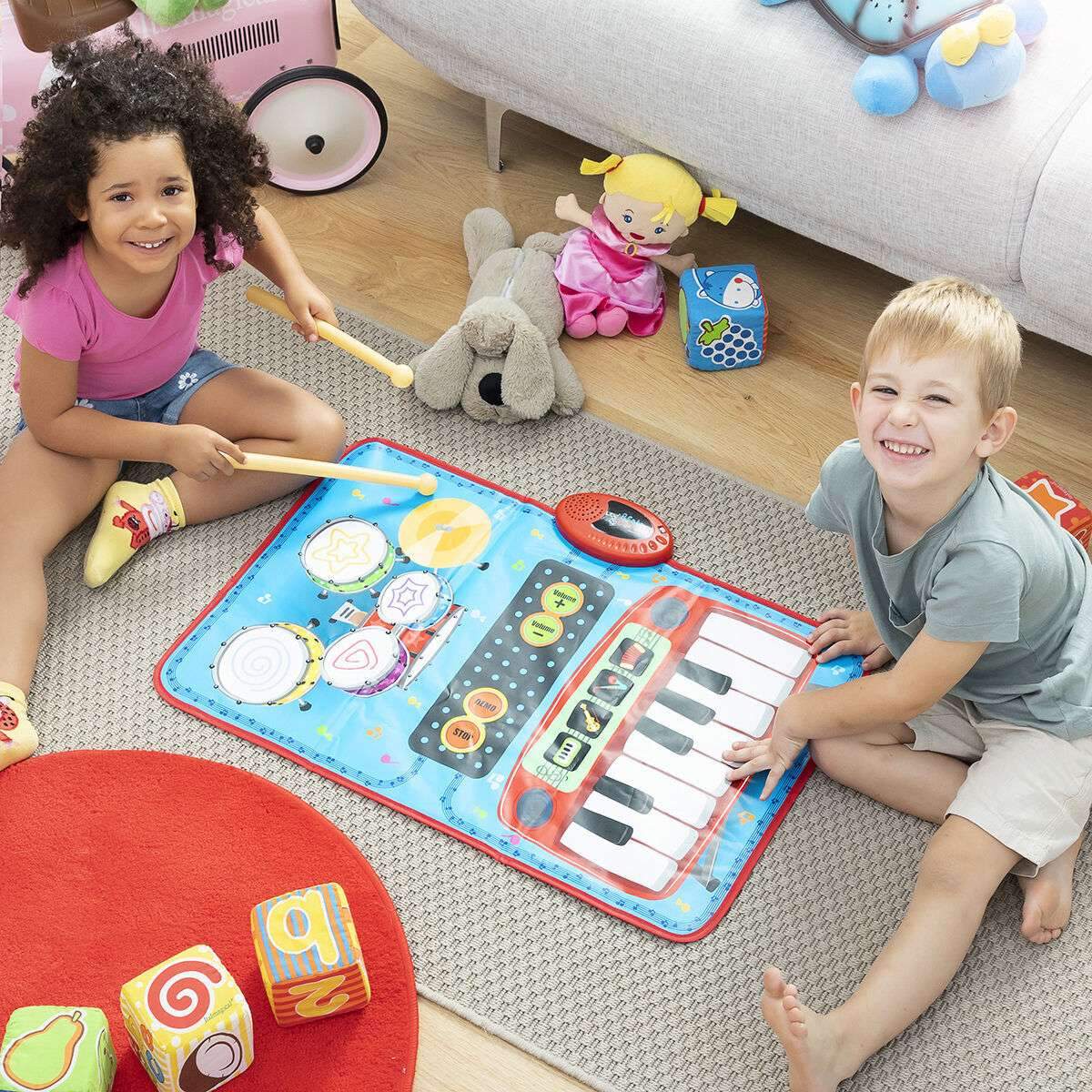 Interaktiv Musikmatta - Batteridriven | Leksaker & Spel - Leksaker - Övriga Leksaker | Pryloteket