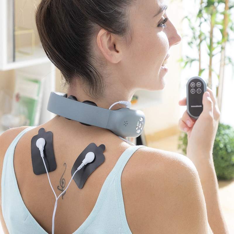 Massageapparat til nakke - genopladeligt