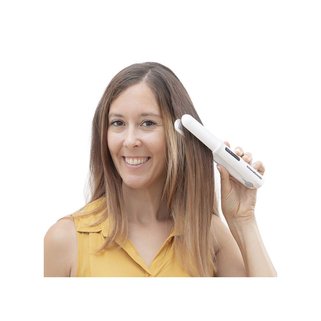 Plattång och Powerbank - 2-i-1 - 2 500 mAh | Hälsa & Skönhet - Hårvård & Styling | Pryloteket