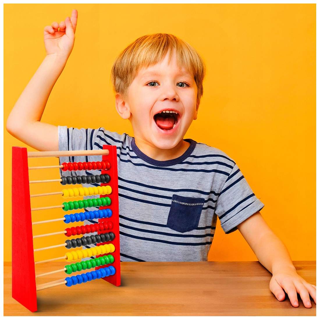 Kulram av Trä - Flerfärgad | Leksaker & Spel - Leksaker - Lekset | Pryloteket