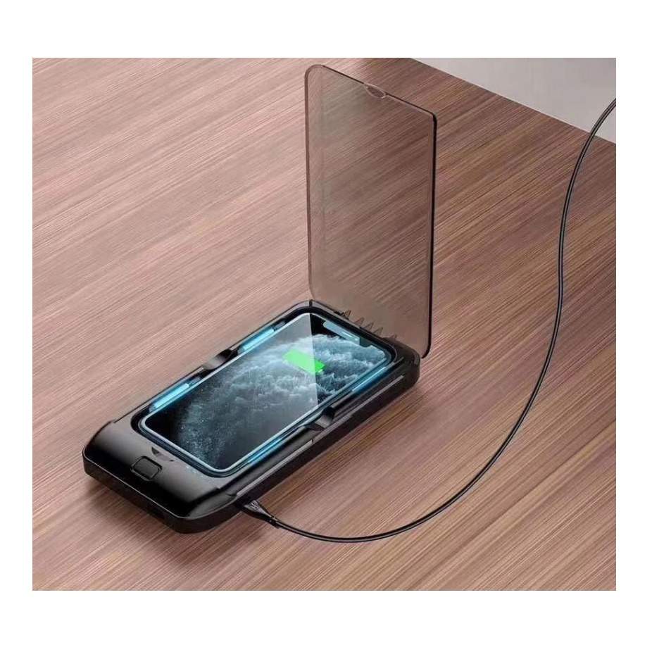 Mobiloplader med UV-sterilisator - qi