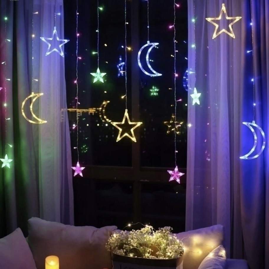 Lysgardin - stjerner og måner - LED