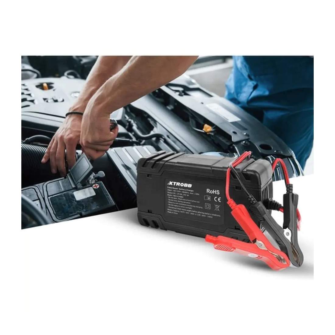 Automatisk Likriktare för 12V eller 24V Batteri | Elektronik - Biltillbehör - Billaddare | Pryloteket