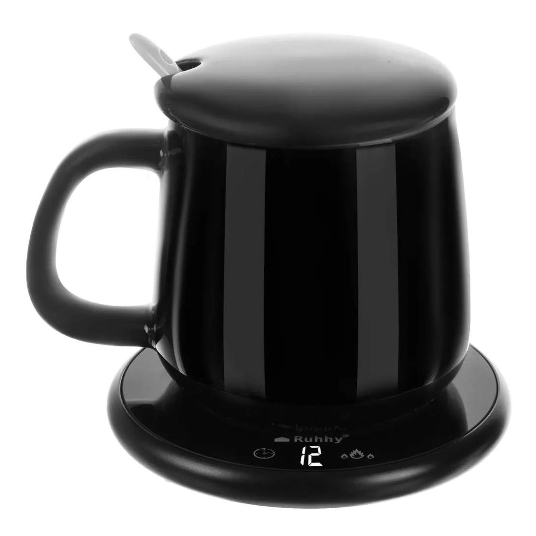 Elektrisk Värmeplatta med Mugg - 400 ml | Hem & Hobby - Hem & Hushåll - Kök - Servering - Glas & Muggar | Pryloteket