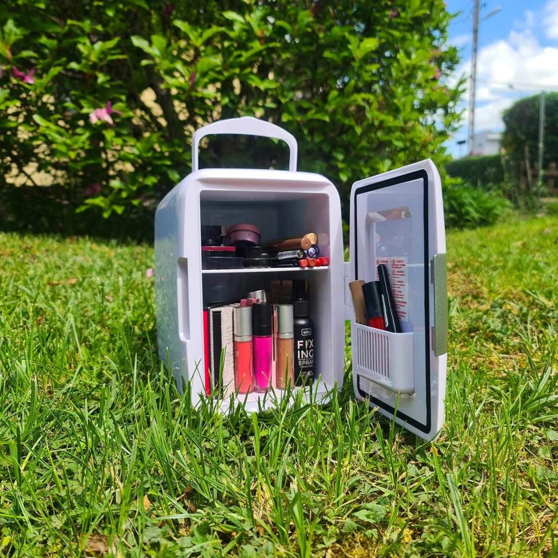 Kylskåp / Värmeskåp 4 L - Vit - 23,5x17,5x25 cm | Hem & Hobby - Hem & Hushåll - Kök | Pryloteket