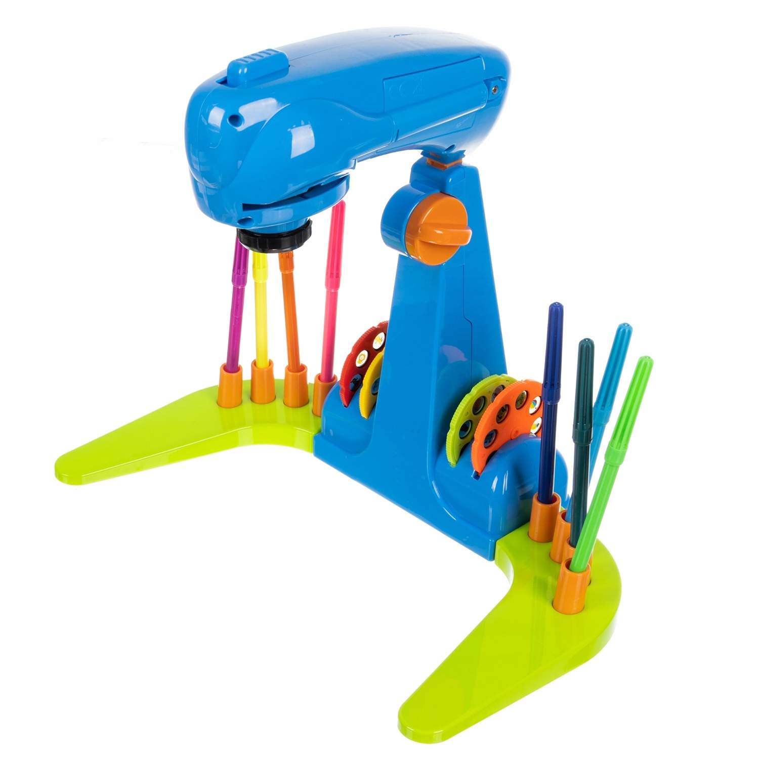 Projector to draw - drawing blocks and pens included