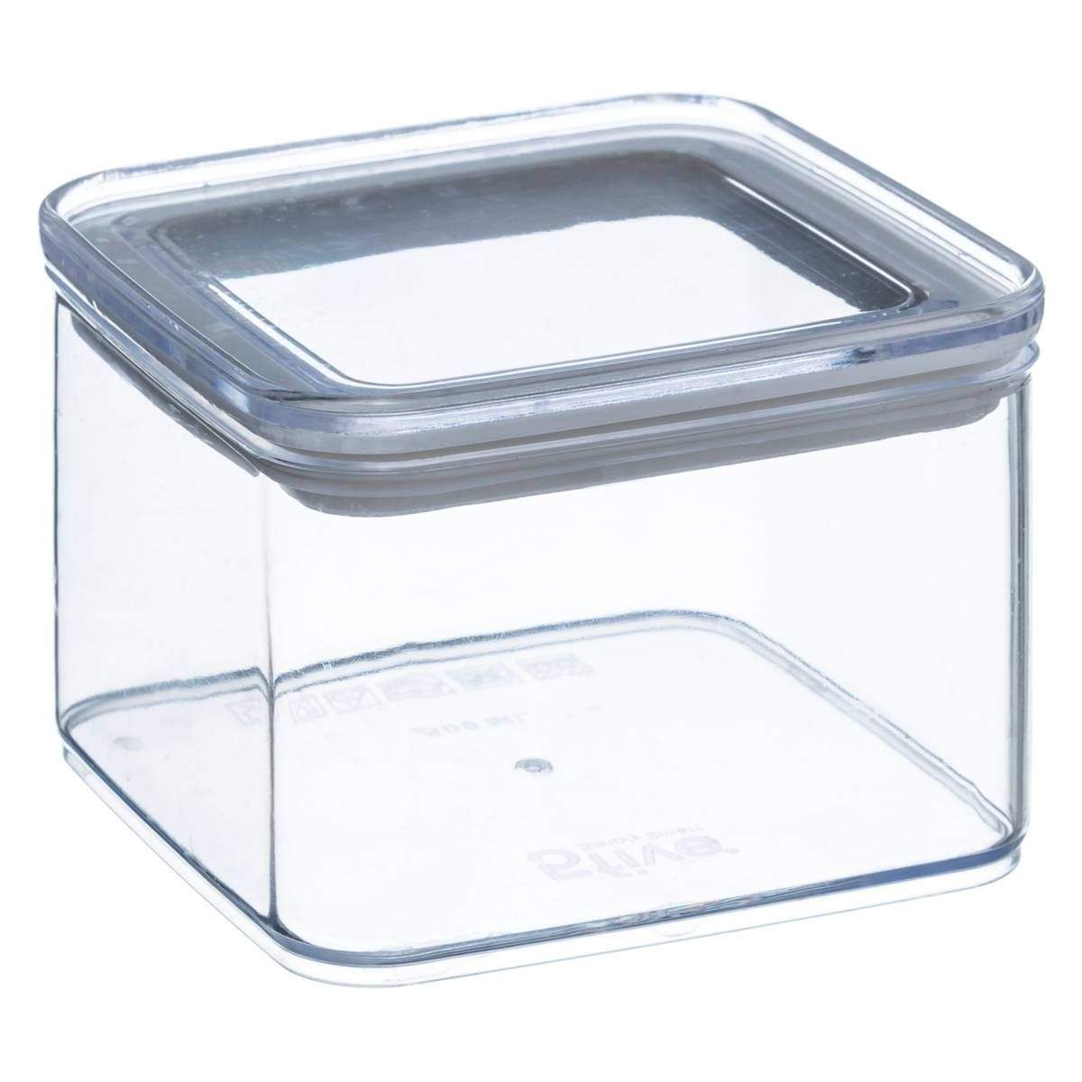 Madopbevaring (8 størrelser) Transparent Plast 10,5cm x 10,5cm x 7cm - Transparent - 10,5cm x 10,5cm x 7cm - Fernanda