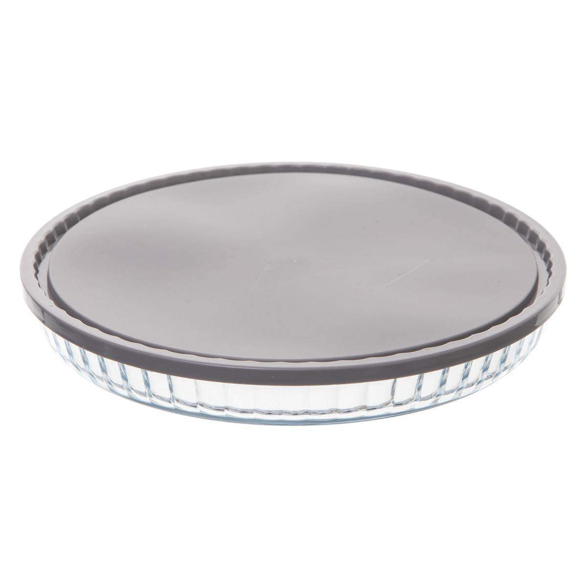 Secret de Gourmet glas bageform til tærte med låg