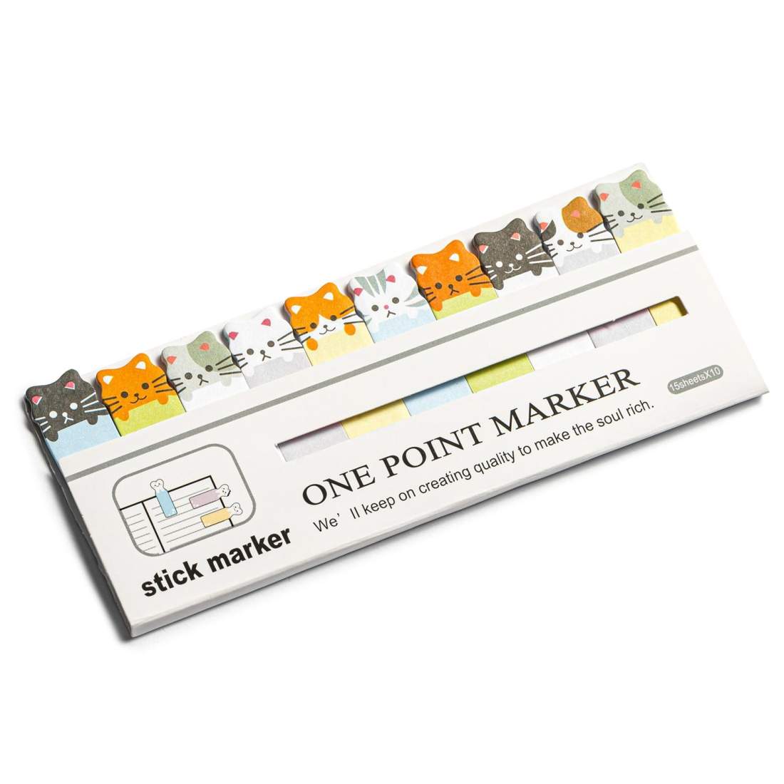 Klisterlappar med Gullig Design - Katter - 150 st | Hem & Hobby - Övrigt | Pryloteket