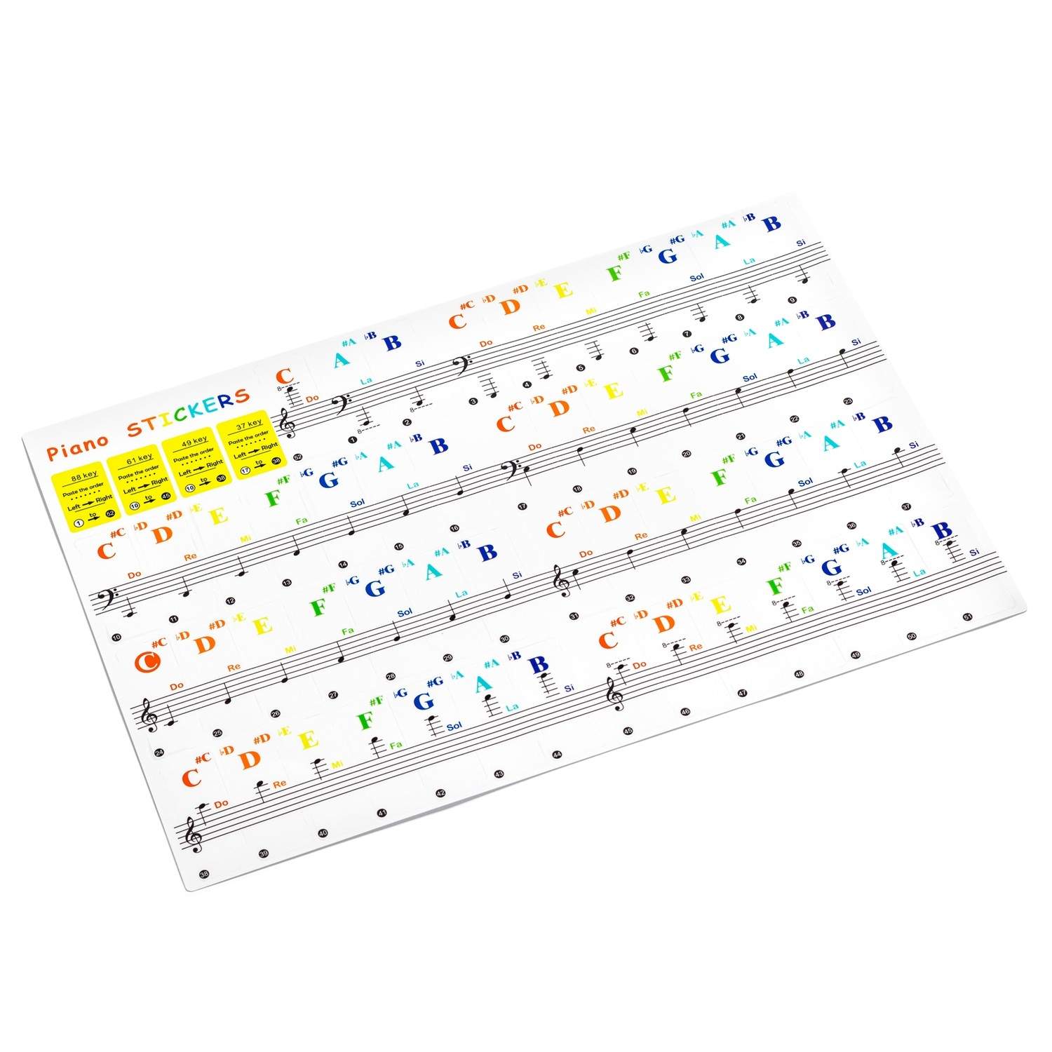 Klistermærker til klaver