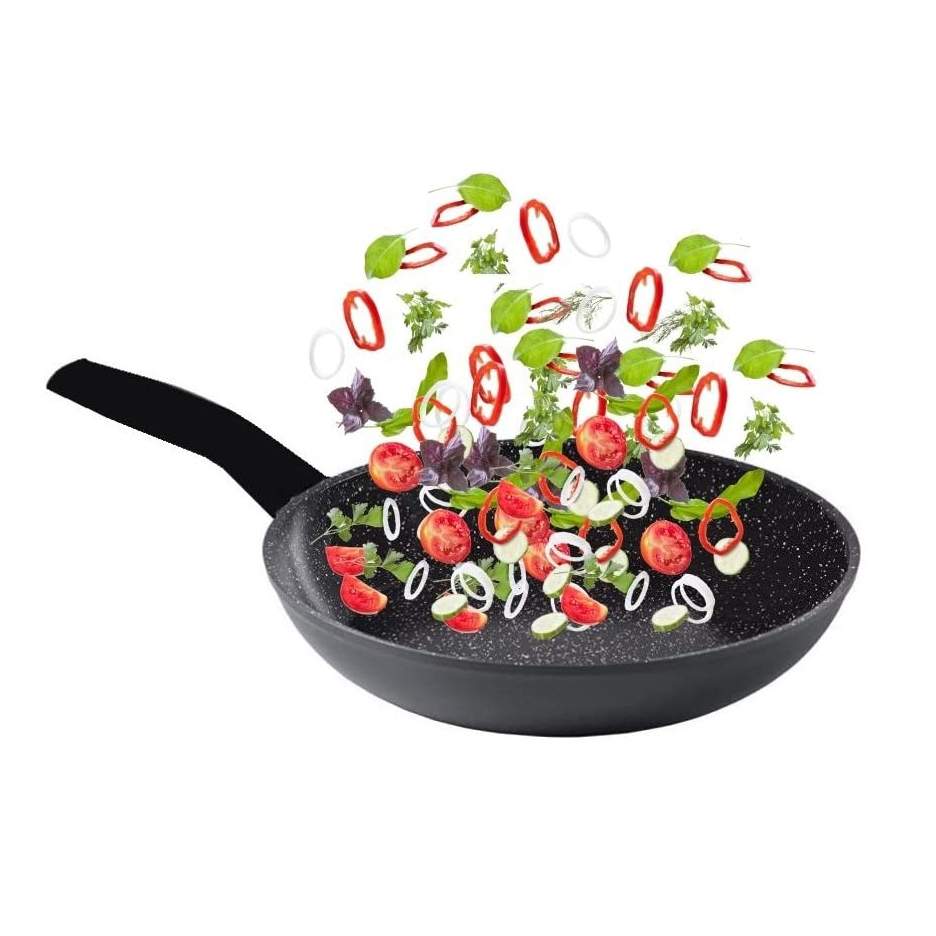 Stegepande 28 cm med Marmoryta - induktion