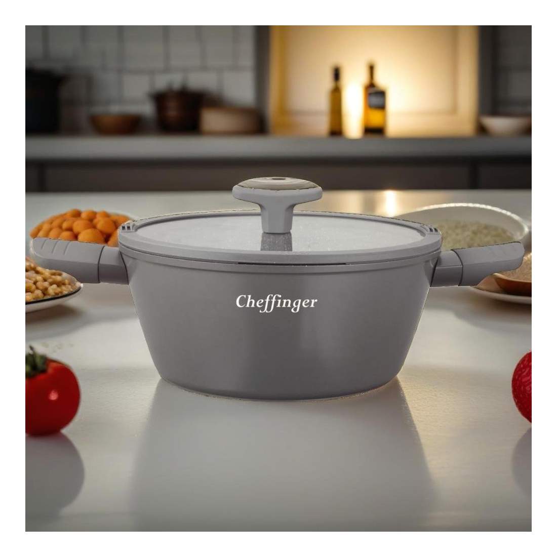 Kastrull med Sil och Hällpip - 28cm | Hem & Hobby - Hem & Hushåll - Kök - Köksredskap - Kokkärl | Pryloteket