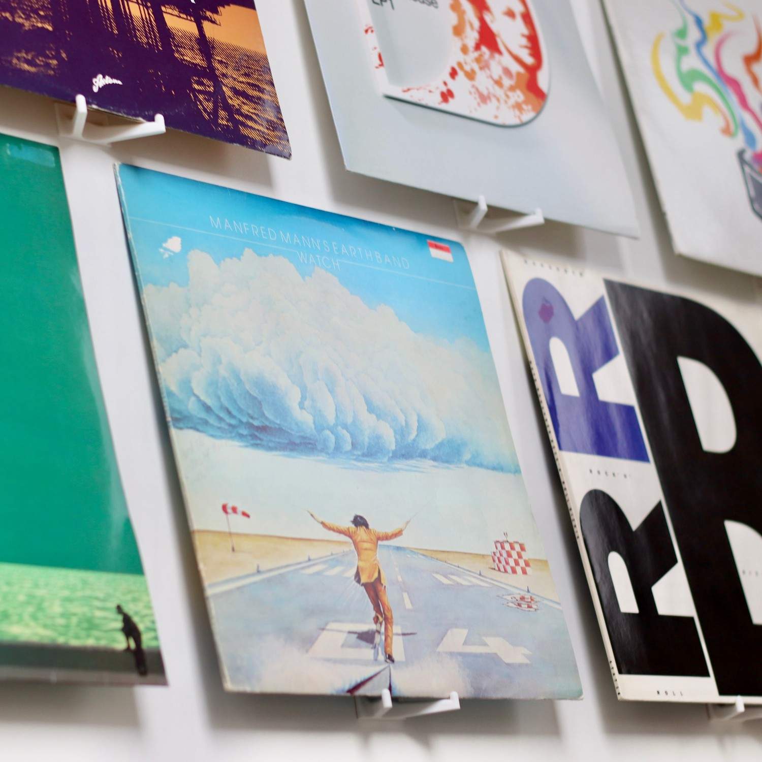 Selvklæbende vinylbøjle - hvid