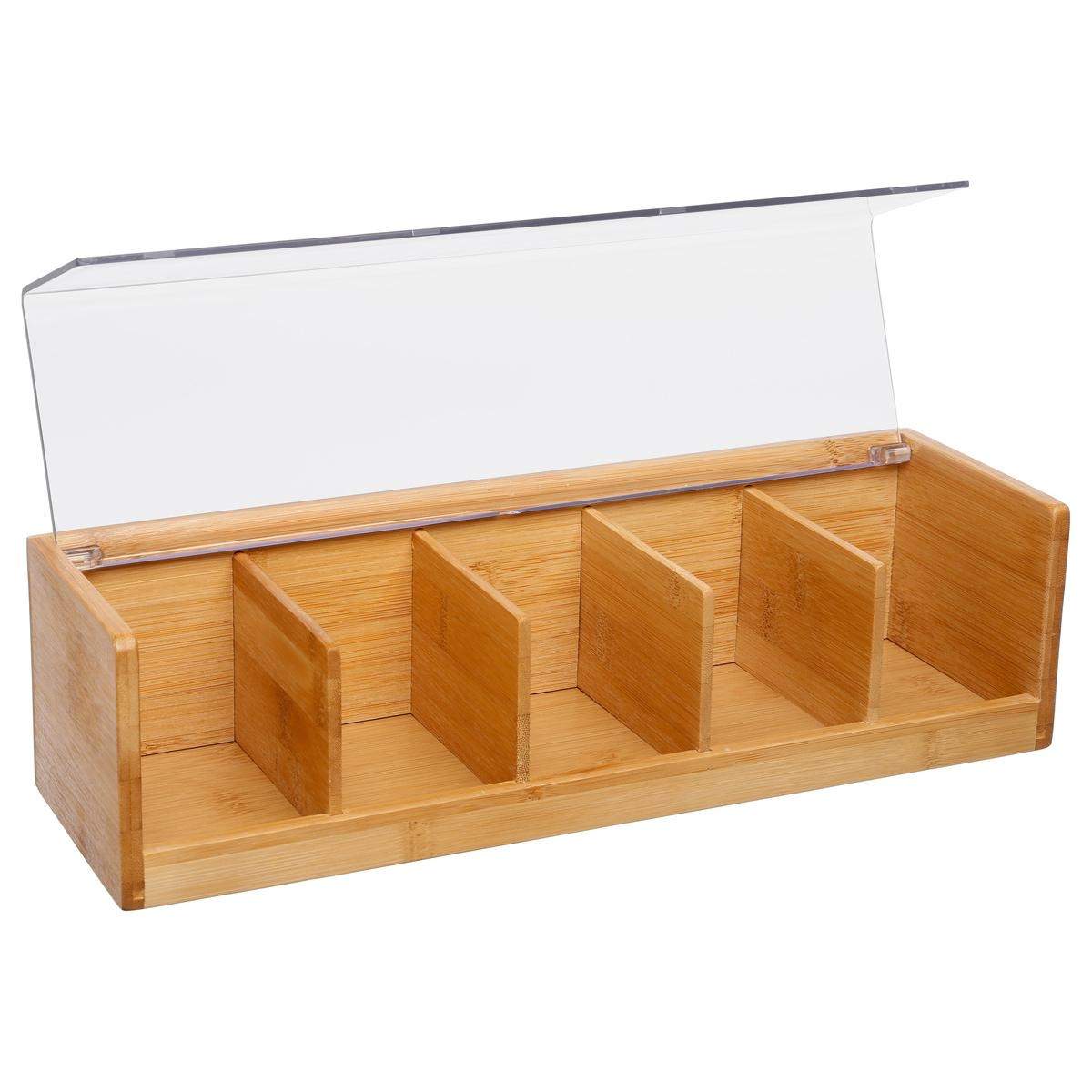 Alternativ bild 1 för 5five Tepåsebox i trä