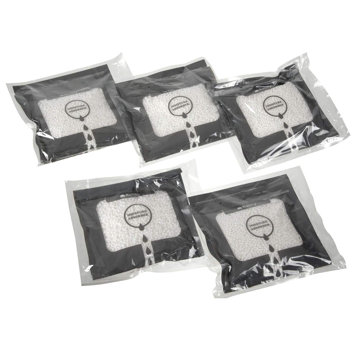 Fugtabsorberende Hængere til Tøj og Skabe - Affugter, fjern fugten - 5 Stk. Sæt