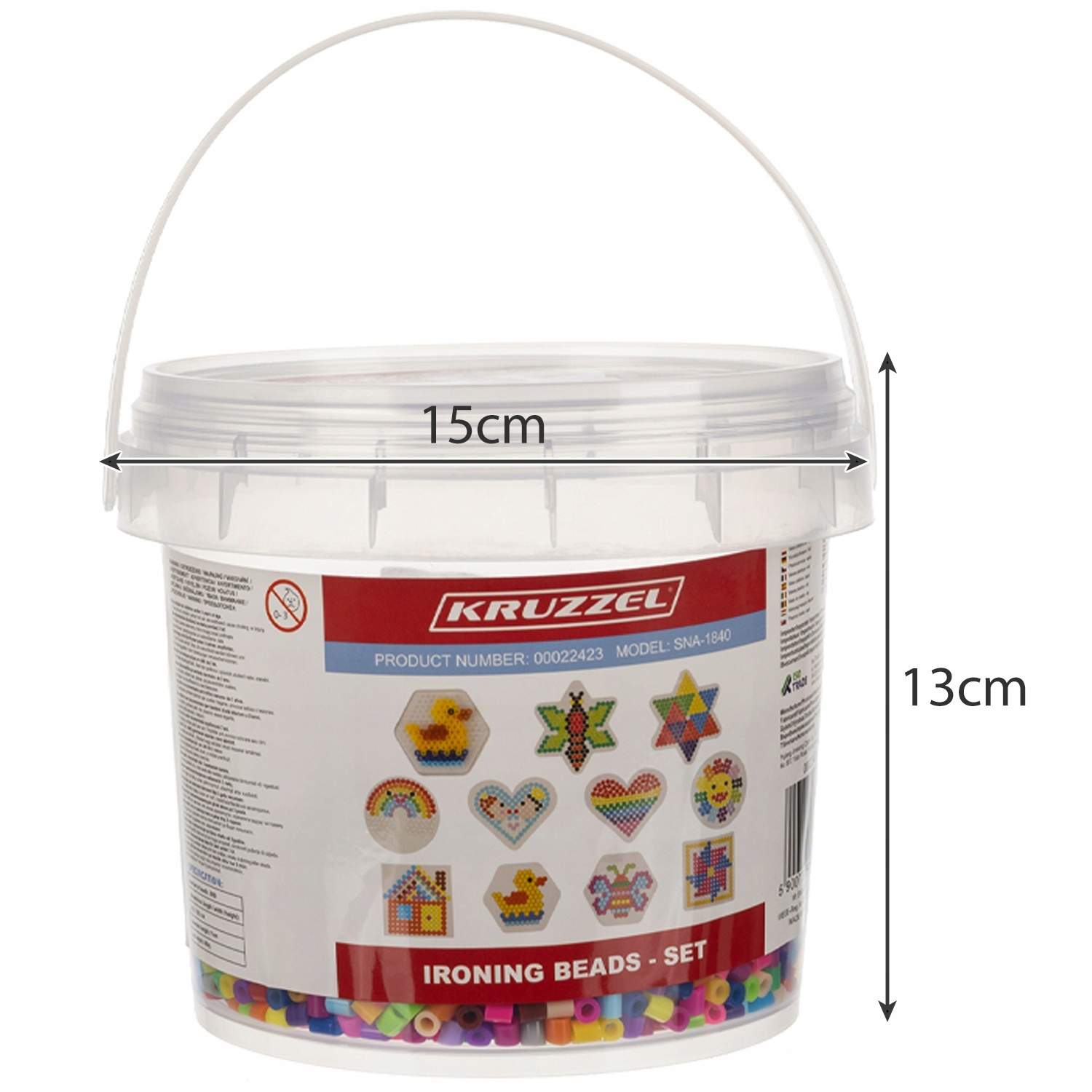 Perlesæt med 5000 perler og forme