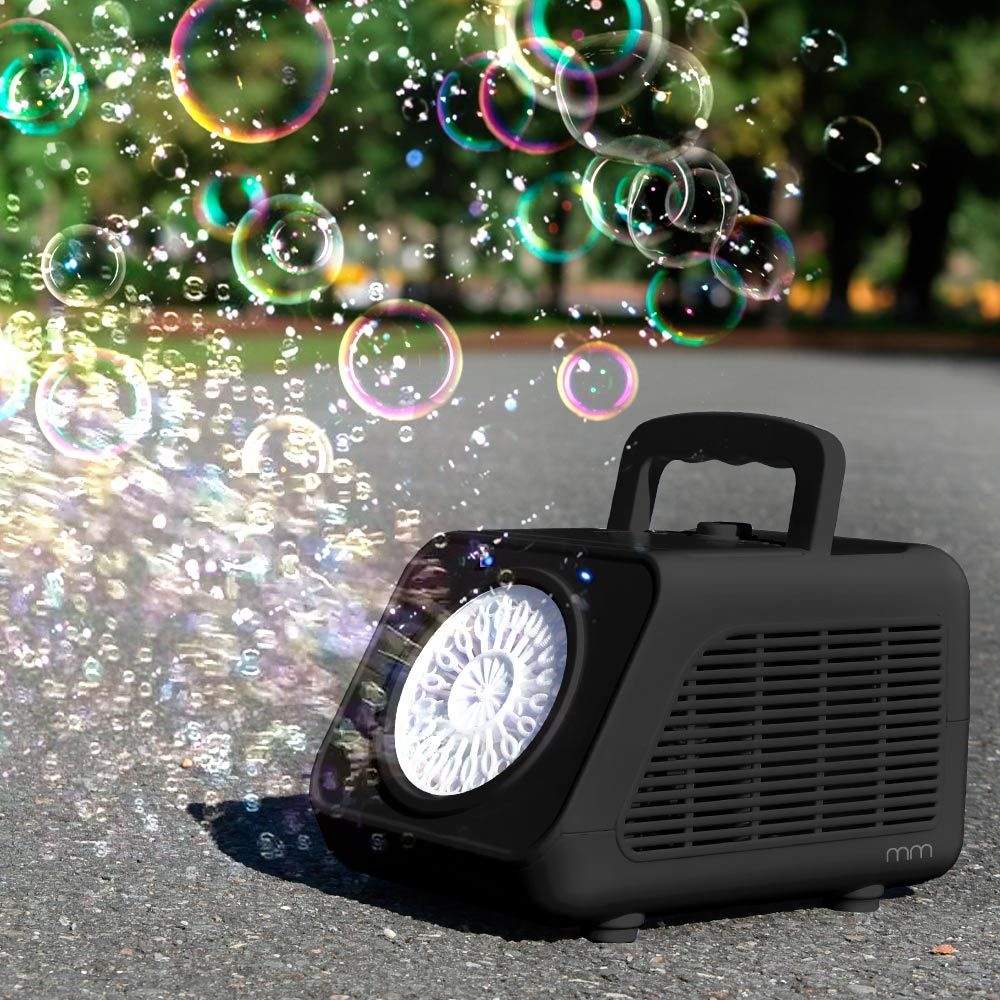 Boblemaskine med stearinlys billede