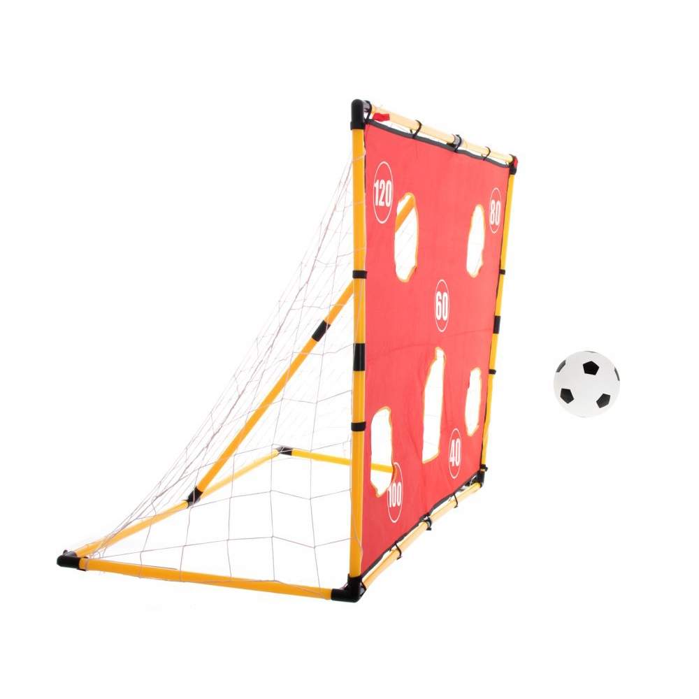 Måltræningsmåtte med bold - fodboldtræning