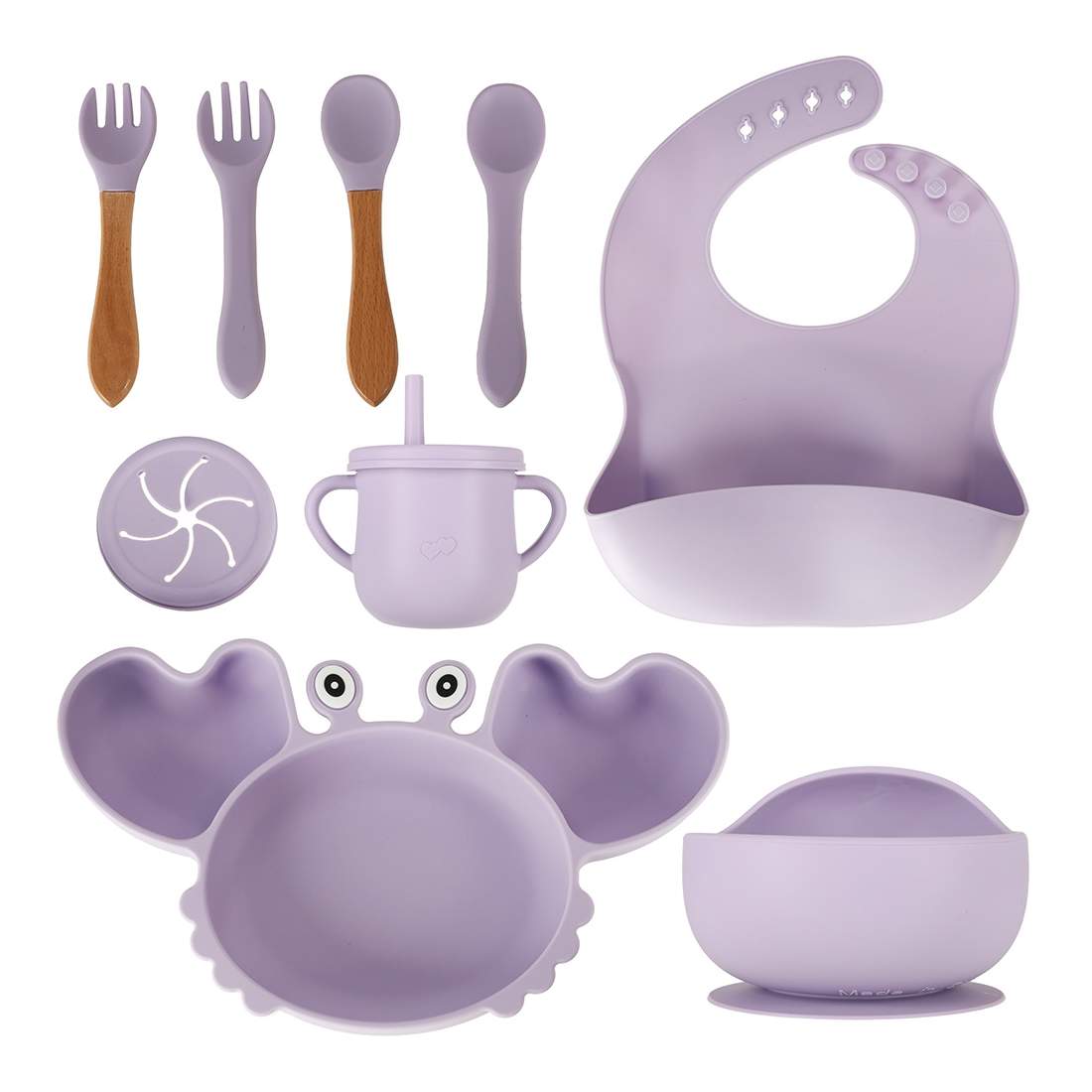 Barnservis med Krabbdesign – Lila | Leksaker & Spel - Leksaker - Lekset | Pryloteket