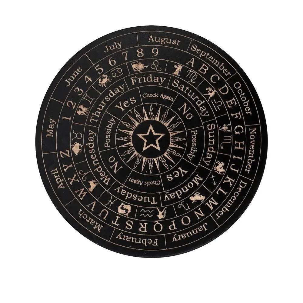 Träplatta för Spådom - Stjärna | Hem & Hobby - Spirituella Produkter | Pryloteket
