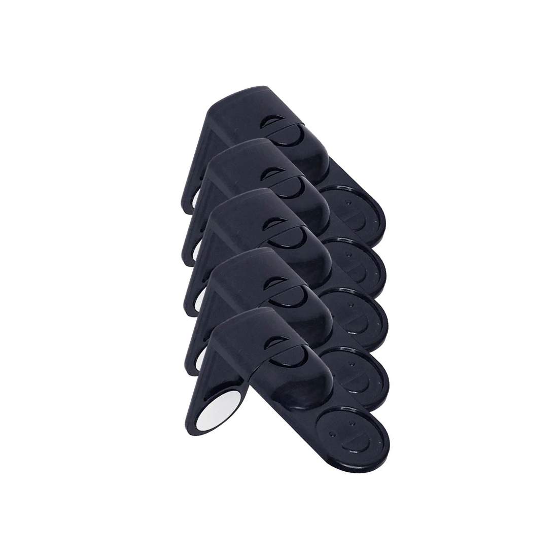 Barnlås 5 st - Svart | Hem & Hobby - Hem & Hushåll - Hemsäkerhet - Barnspärrar & Anpassning | Pryloteket