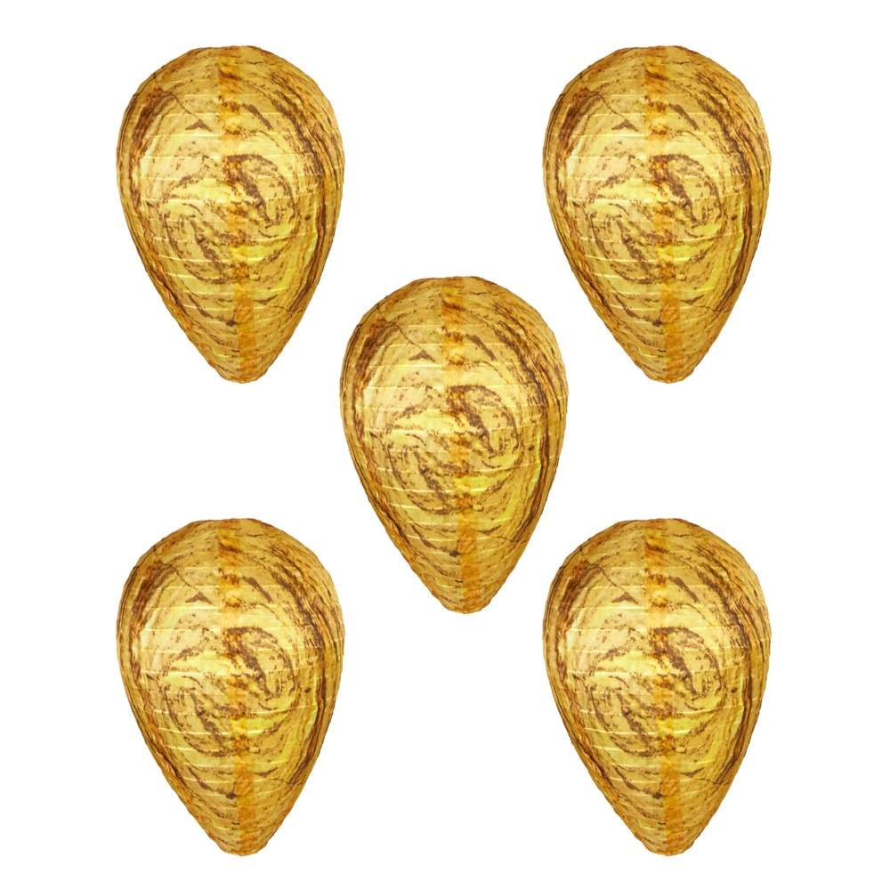 Falsk hvepsebo, Orange - 5 stk