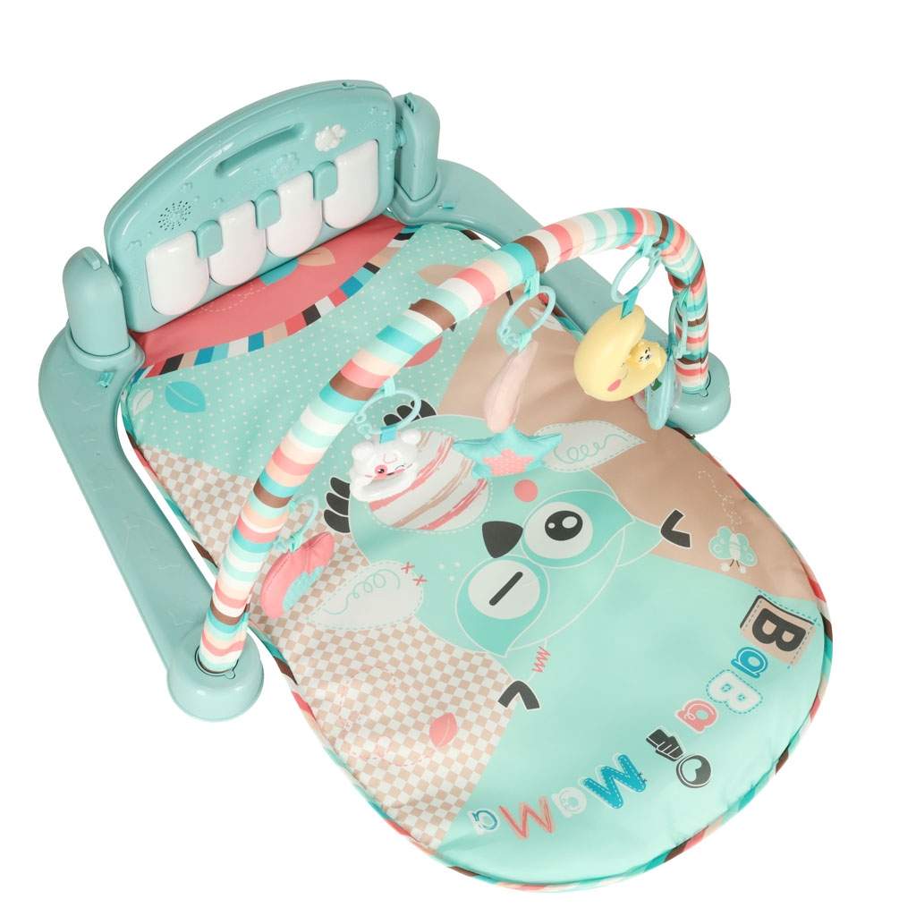 Barnmatta med klaver - 3-i-1