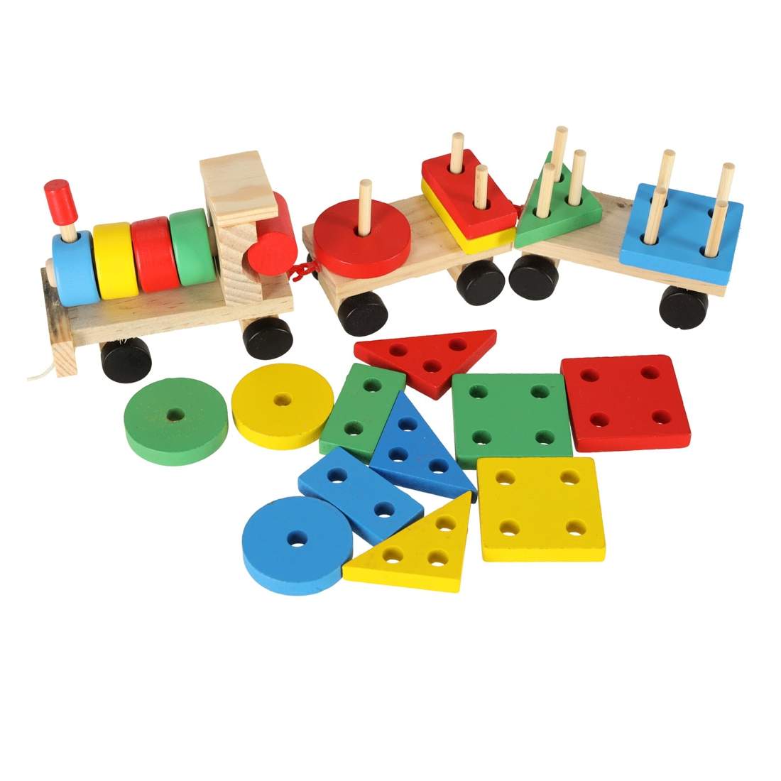 Lokomotiv med Vagnar - 30 cm | Leksaker & Spel - Leksaker - Lekset | Pryloteket