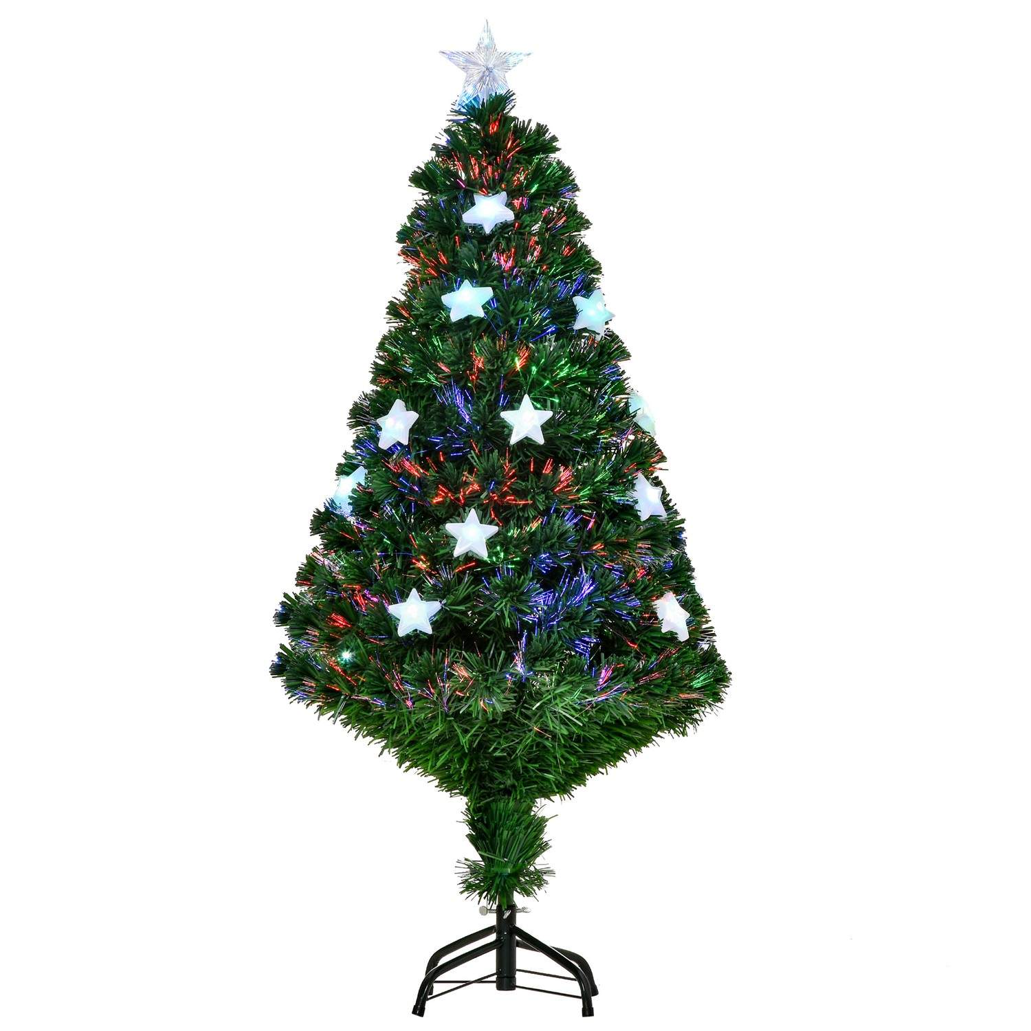 Kunstigt LED juletræ med 16 lys 120 cm