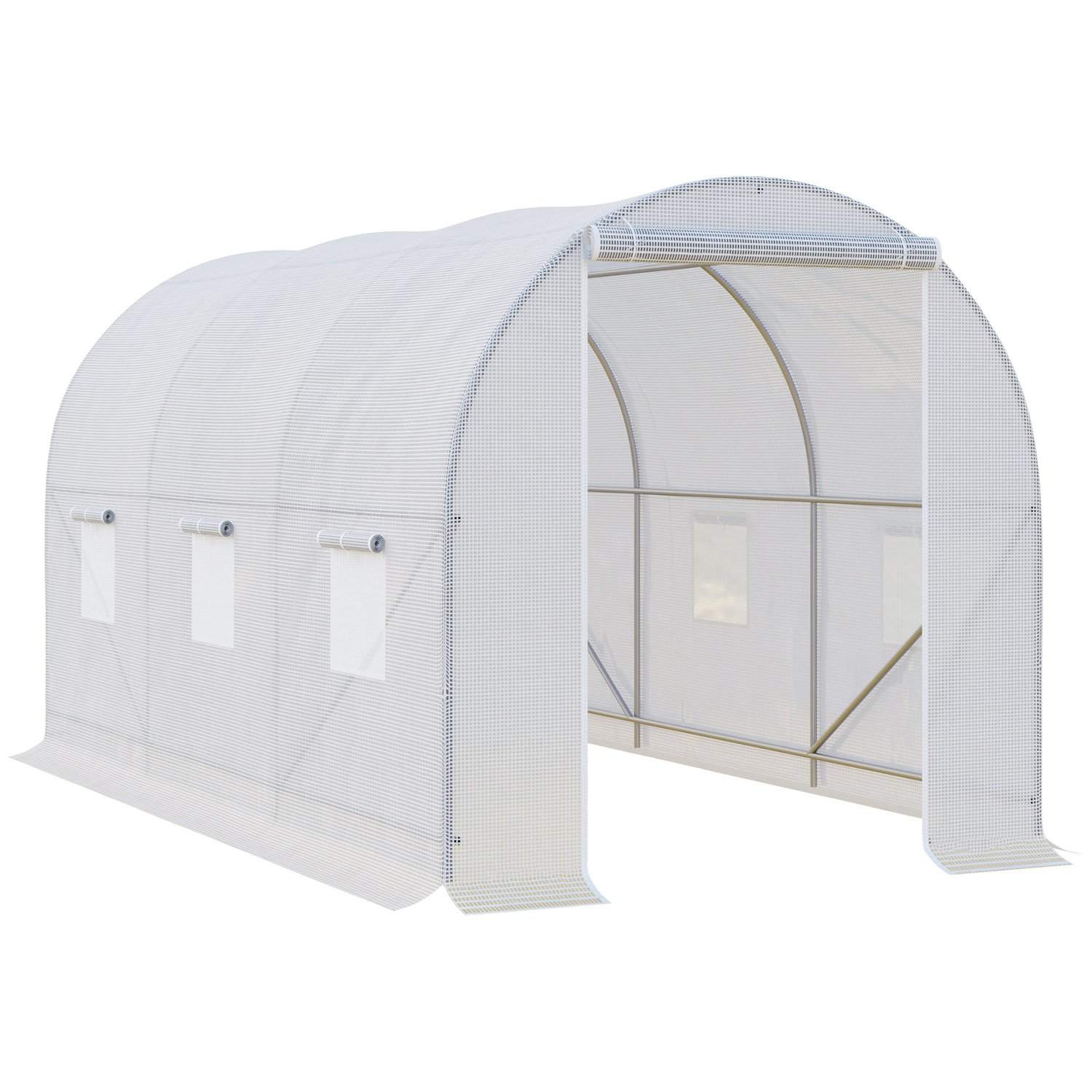 Stort Folie Drivhus til Have 350x200x200cm