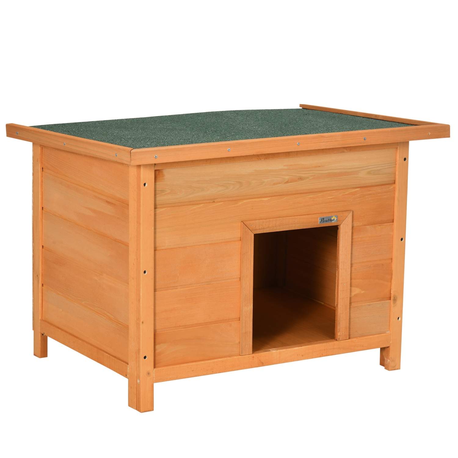 Hyggelig Hundehule i Gran med Tag, 82x58x58 Cm